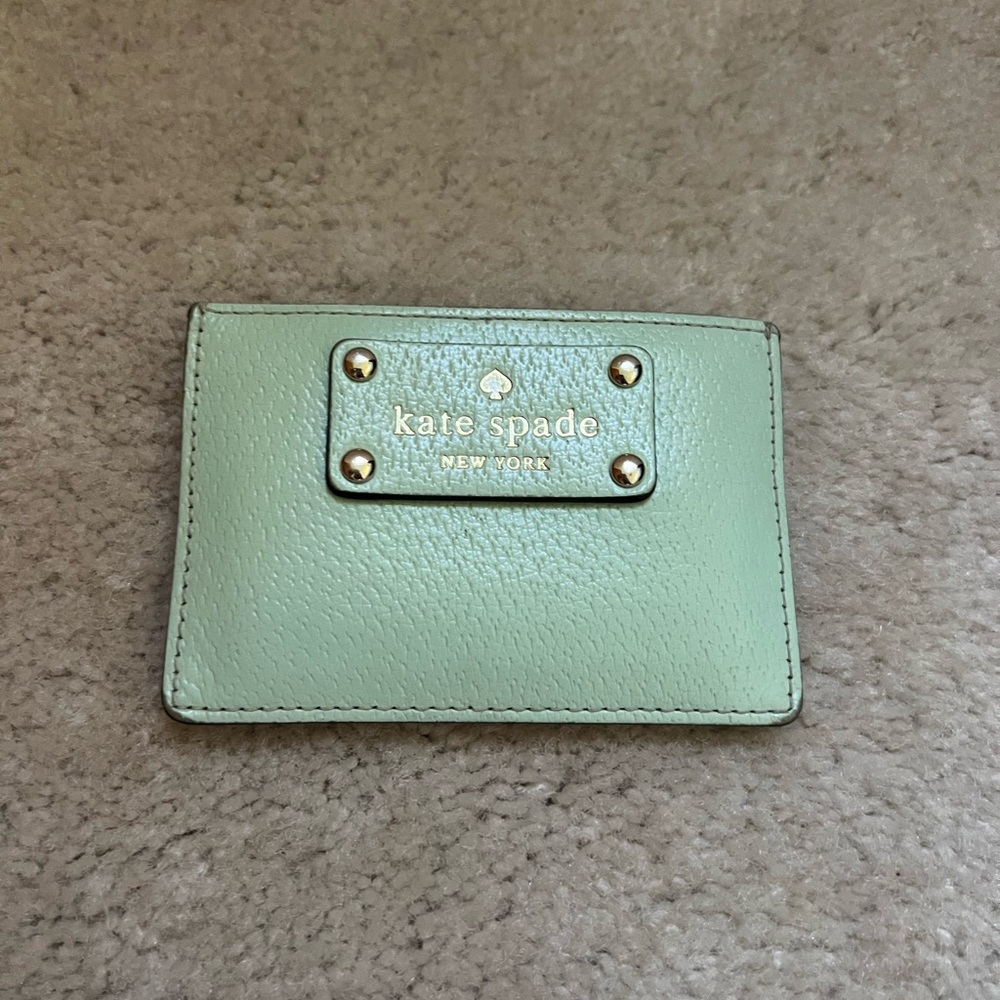 Kate Spade Mint Card Holder